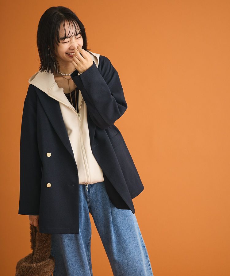 Green Parks「Wオーバージャケット」|テーラードジャケット|