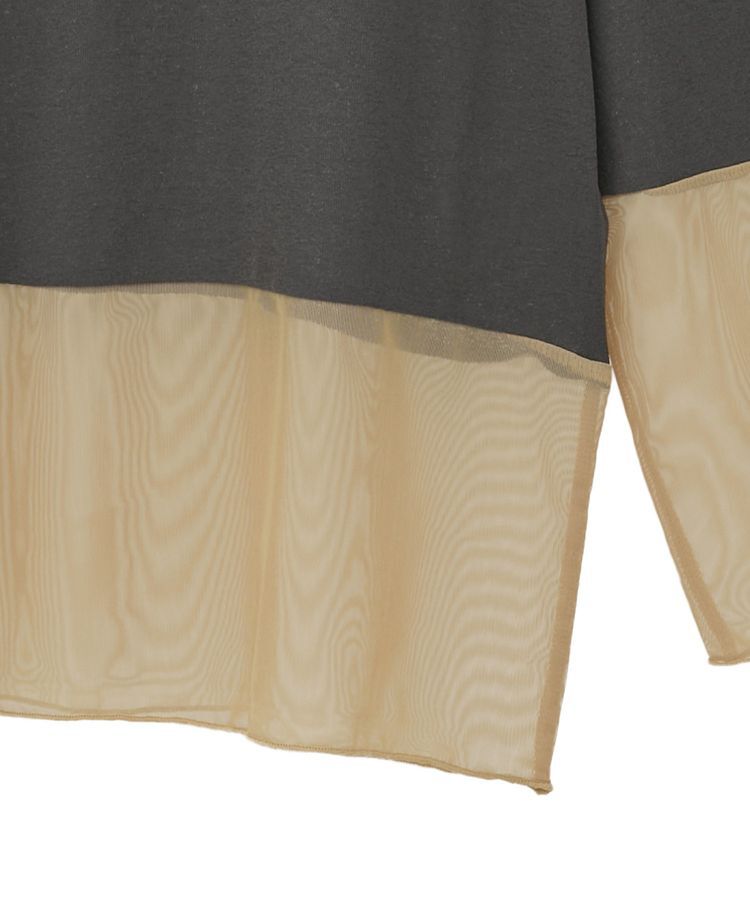 Green Parks「シアーチュールドッキングプルオーバー」|Tシャツ・カットソー|