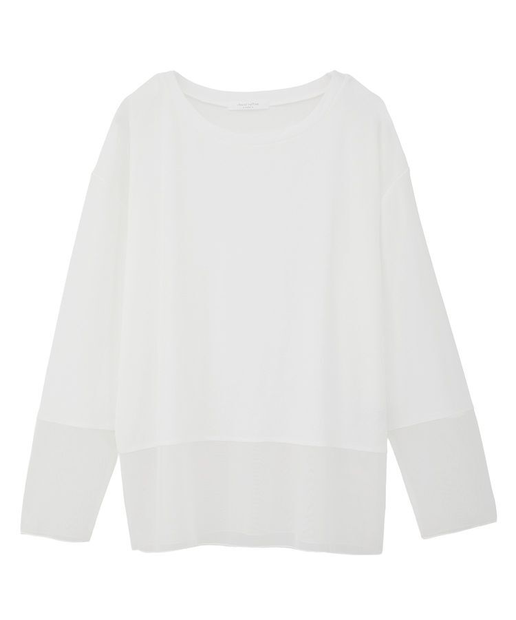 Green Parks「シアーチュールドッキングプルオーバー」|Tシャツ・カットソー|