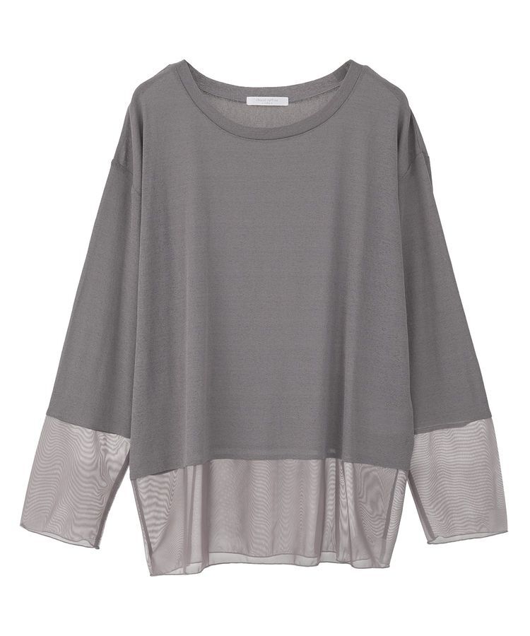 Green Parks「シアーチュールドッキングプルオーバー」|Tシャツ・カットソー|