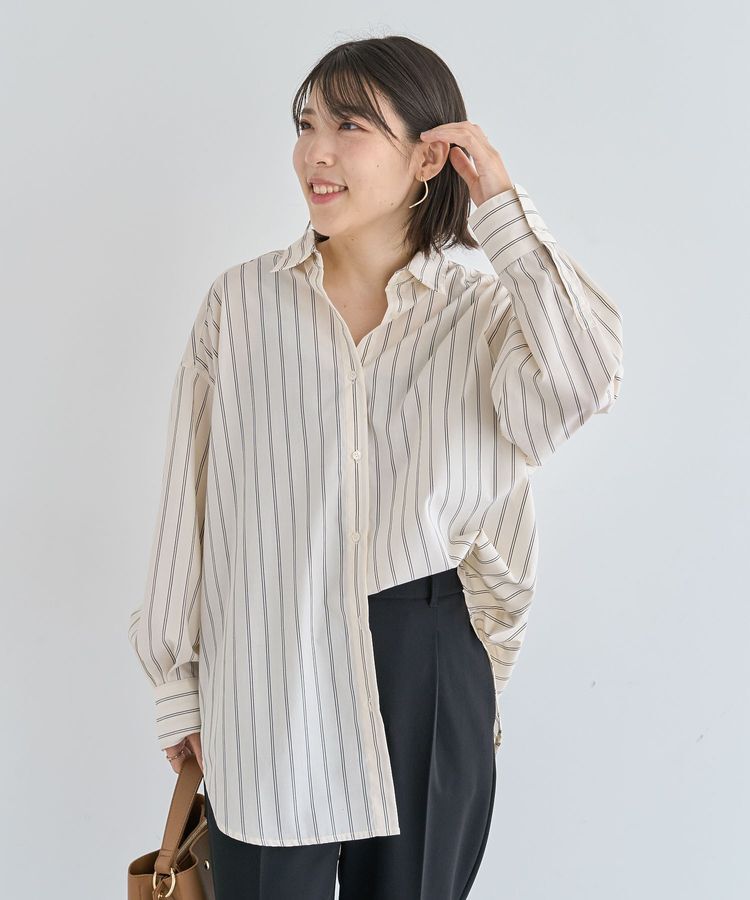 Green Parks「イージーケアアソートシャツチュニック」|チュニック|