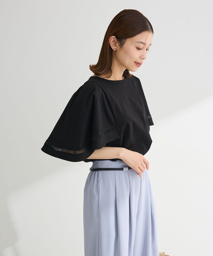 Green Parks「華やぎカットソー(フレアスリーブ)」|Tシャツ・カットソー|