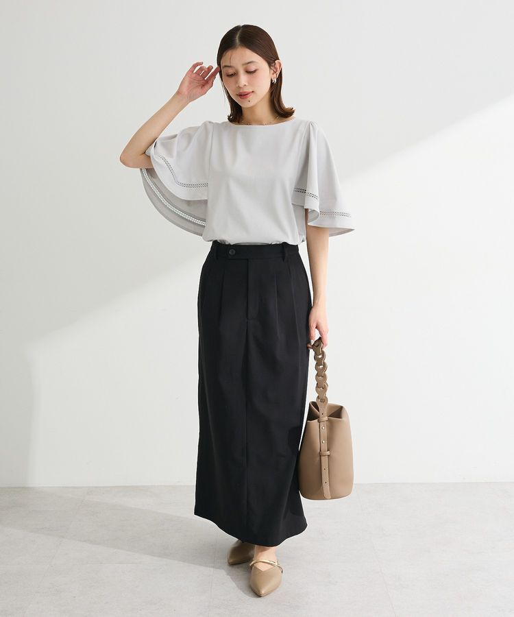 Green Parks「華やぎカットソー(フレアスリーブ)」|Tシャツ・カットソー|