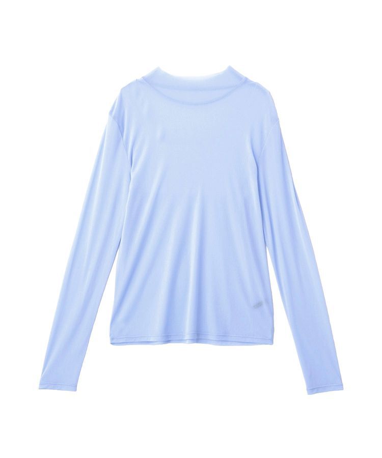 YECCA VECCA「ハイネックシアートップス」|Tシャツ・カットソー|