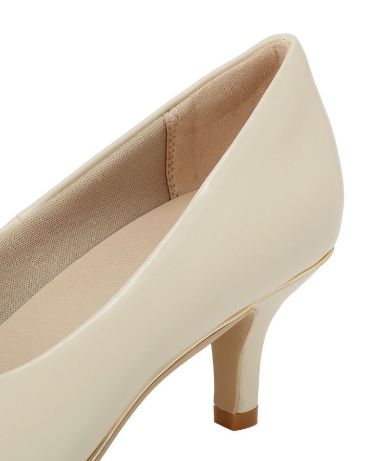 YECCA VECCA「メタルラインパンプス」|パンプス|