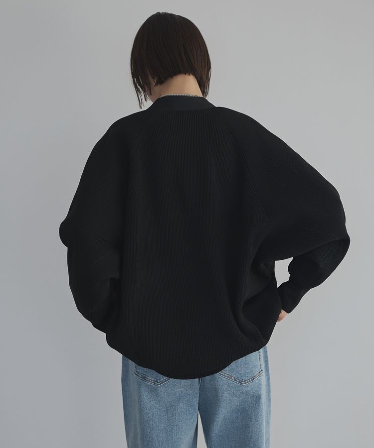 GARAGE OF GOOD CLOTHING「Vネック畔編みフォルムカーデ」|カーディガン|