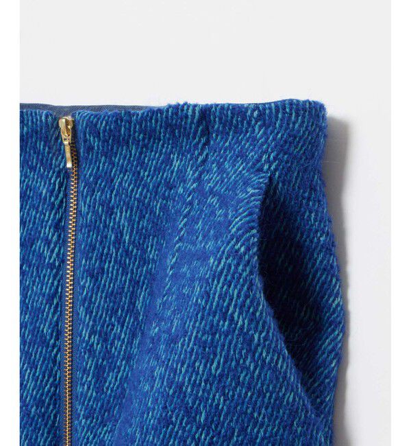 allureville「GIOLICAカルゼフロントジップスカート」|台形|