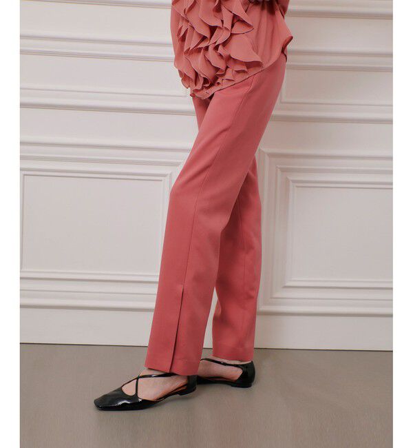 LOULOU WILLOUGHBY「【LOULOU WILLOUGHBY】ダブルクロススリムパンツ」|チノ|