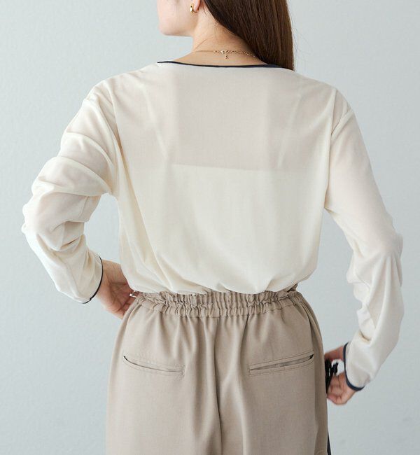  「ベロアリンガーカットソー」|Tシャツ・カットソー|