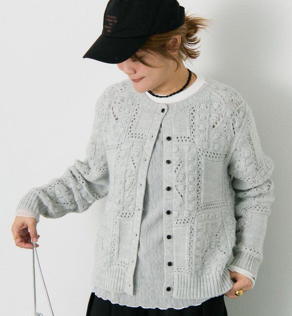  「ポップコーン編み2WAYニット」|ニット・セーター|
