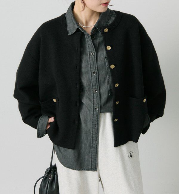  「【新色登場/リバイバル】ミラノリブニットカーディガン」|ニット・セーター|