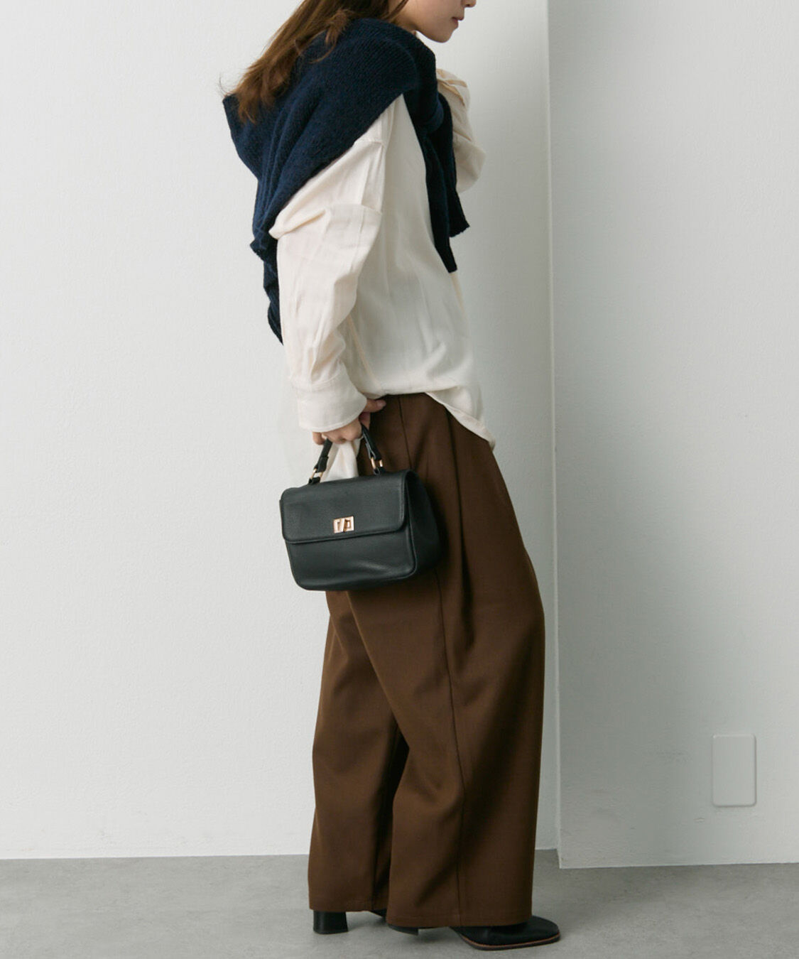  「起毛オーバーシャツブラウス」|シャツ・ブラウス|