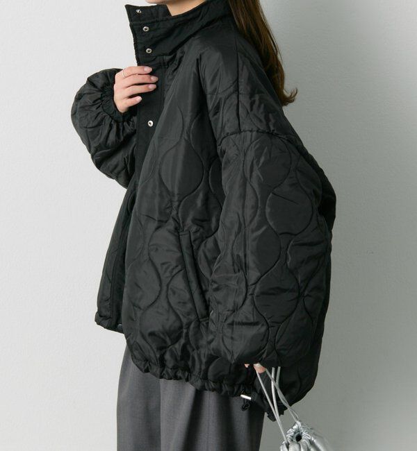  「【WEB限定】リバーシブルスタンドカラーパファージャケット」|テーラードジャケット|