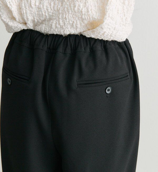  「【Du noir】ストレッチジョーゼットインスリットパンツ」|その他|