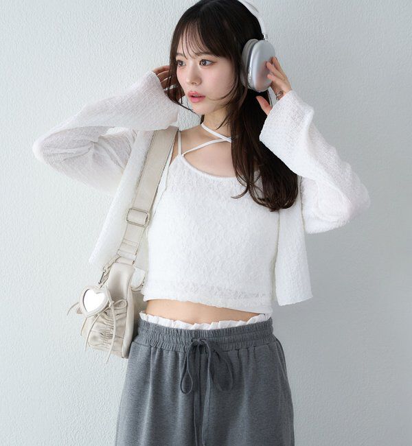  「【ペットボトルが入る！】ミラー付きドロストバック」|ショルダー・メッセンジャー|