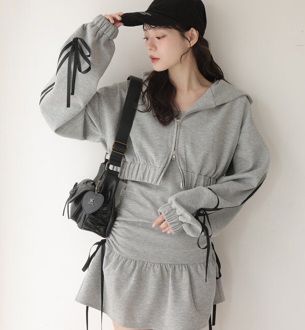  「【ペットボトルが入る！】ミラー付きドロストバック」|ショルダー・メッセンジャー|