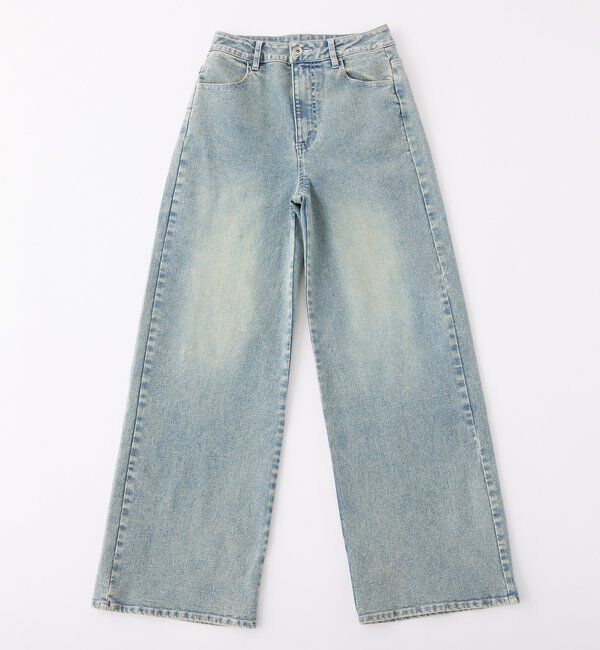  「〈S・Mサイズ展開〉ストレッチワイドデニム」|その他|