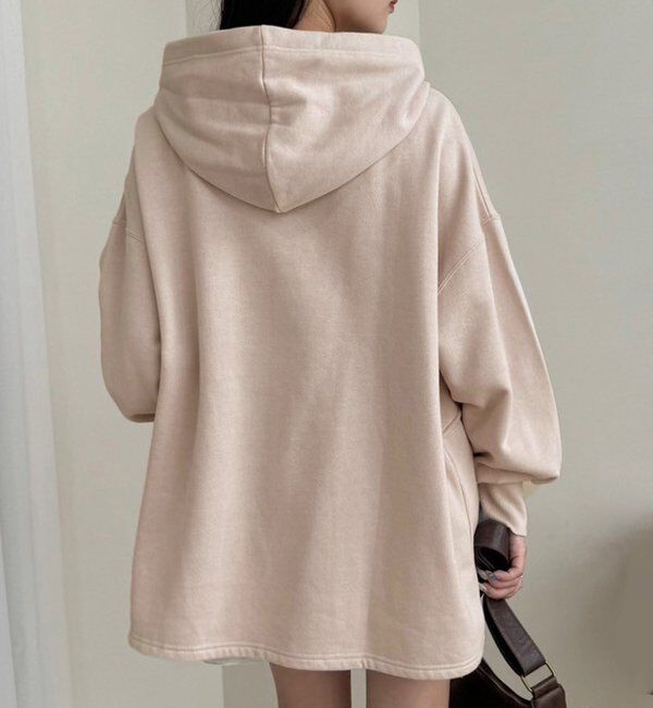  「【WEB限定】ビッグシルエットジップパーカー／裏毛」|プルオーバー|