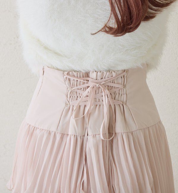  「プリーツティアードスカート」|スカート|