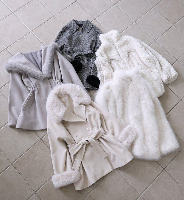  「3WAY衿袖ファーミドルコート」|その他|