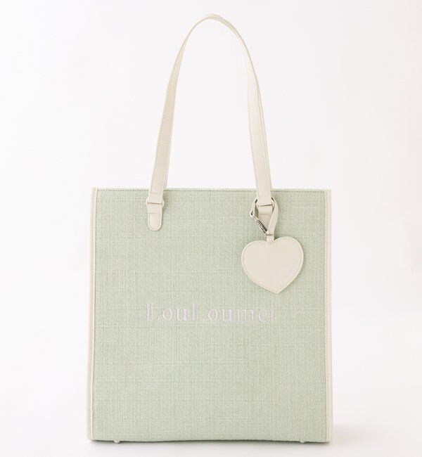  「【LouLoumei】全10色展開/ハートチャーム付きキャリーオントート/推し活」|その他|