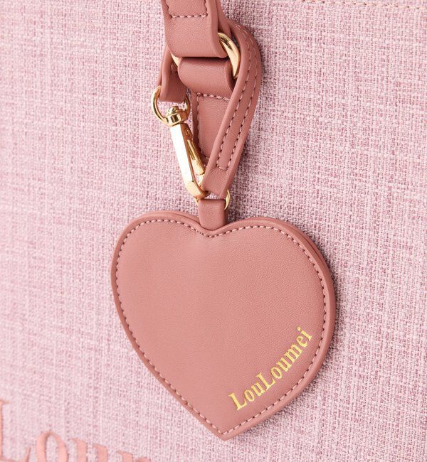  「【LouLoumei】全10色展開/ハートチャーム付きキャリーオントート/推し活」|その他|