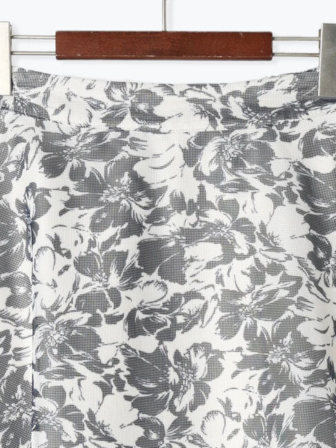 Te chichi TERRASSE「メッシュフラワーフレアスカート《2025spring catalog item》」|スカート|