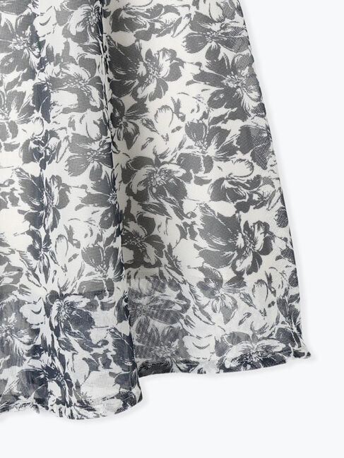 Te chichi TERRASSE「メッシュフラワーフレアスカート《2025spring catalog item》」|スカート|