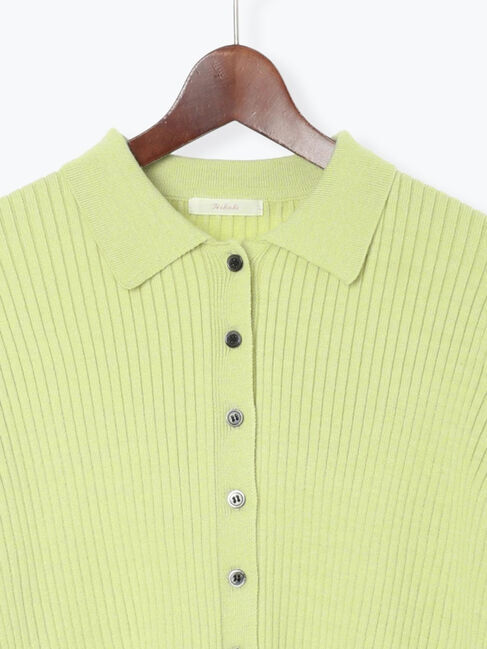 Te chichi「ポロカラークロップトカーディガン」|カーディガン|