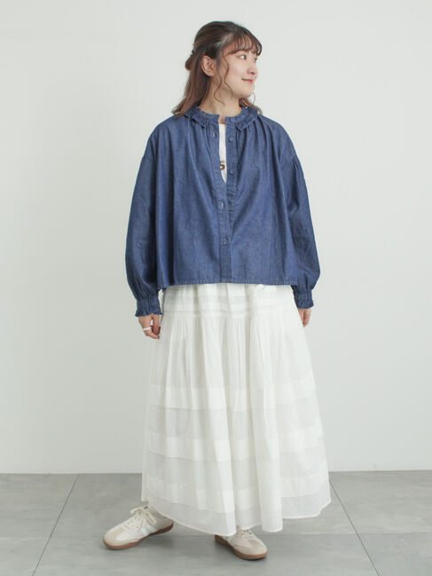 Samansa Mos2「フリル襟ジャケット」|その他|