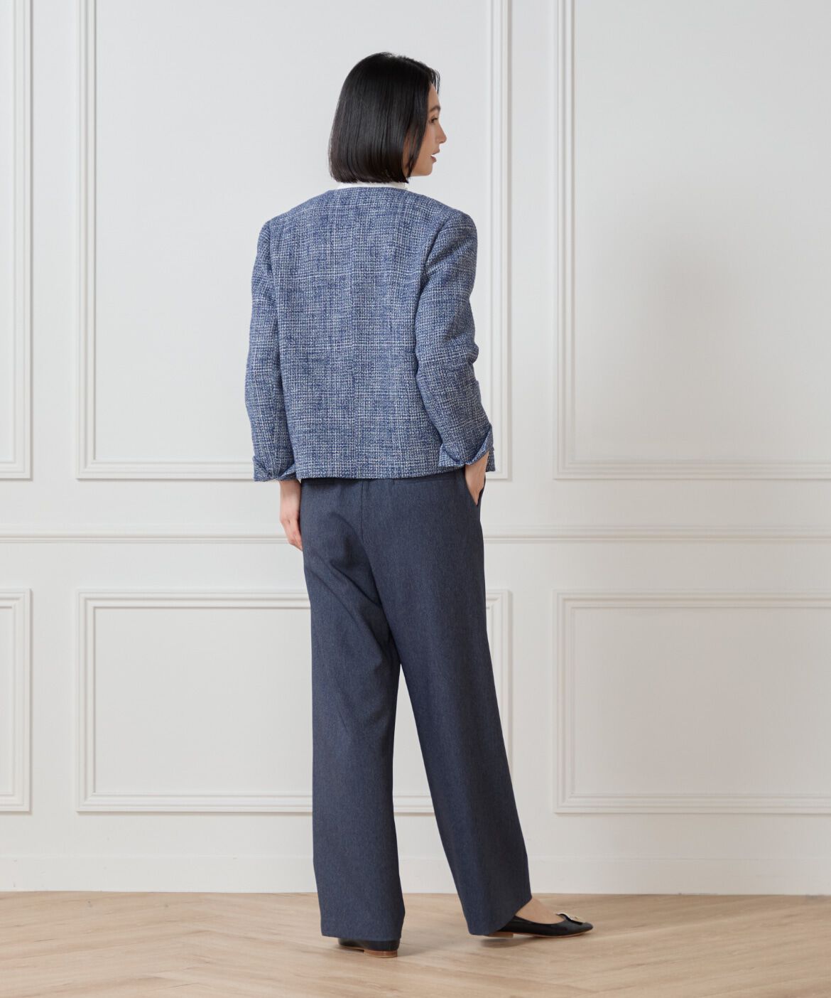 7-IDconcept.「デニムライクワイドパンツ」|その他|