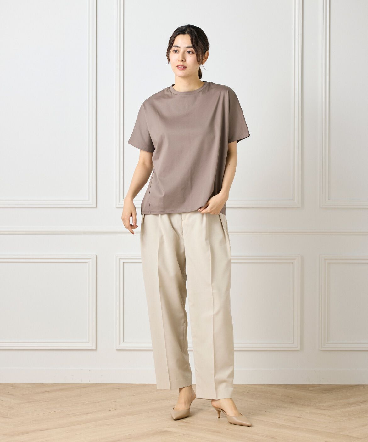 DAY by DAY it&rsquo;s international「ドルマンスリーブクルーネックTシャツ」|Tシャツ・カットソー|