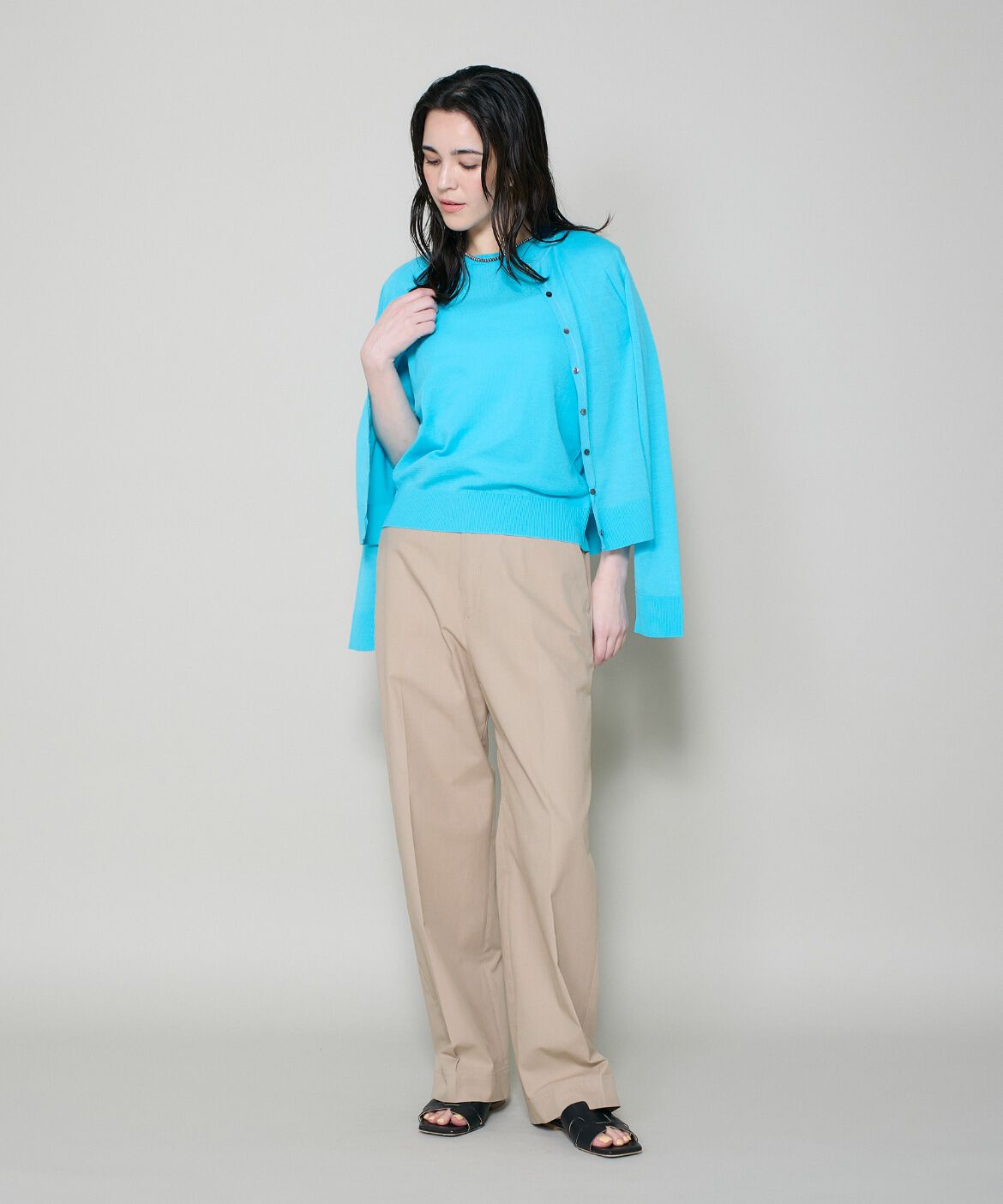 DAY by DAY it&rsquo;s international「クルーネックカーディガン《ガスコットン》」|カーディガン|