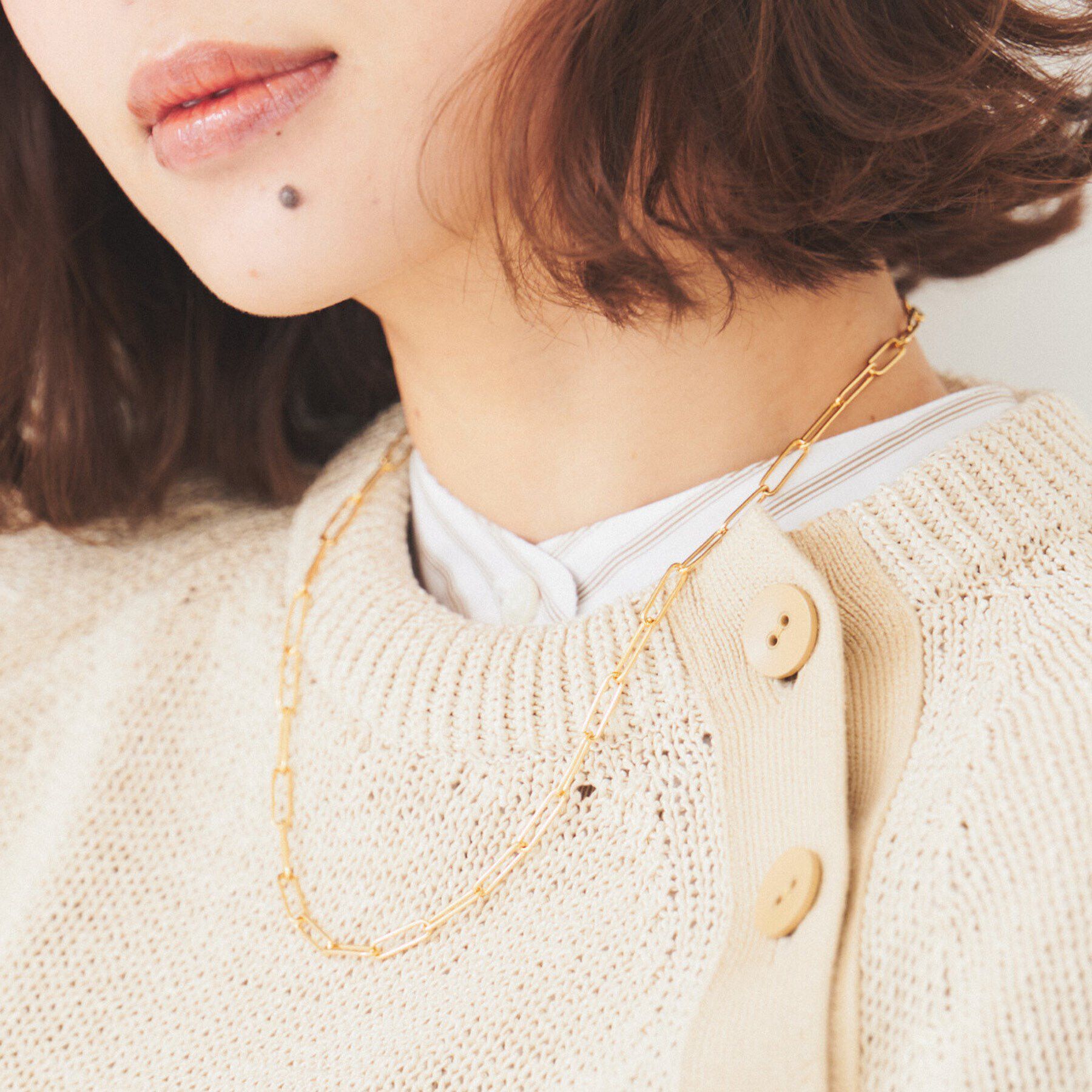 UNTITLED「レイヤードチェーンネックレス」|ネックレス|