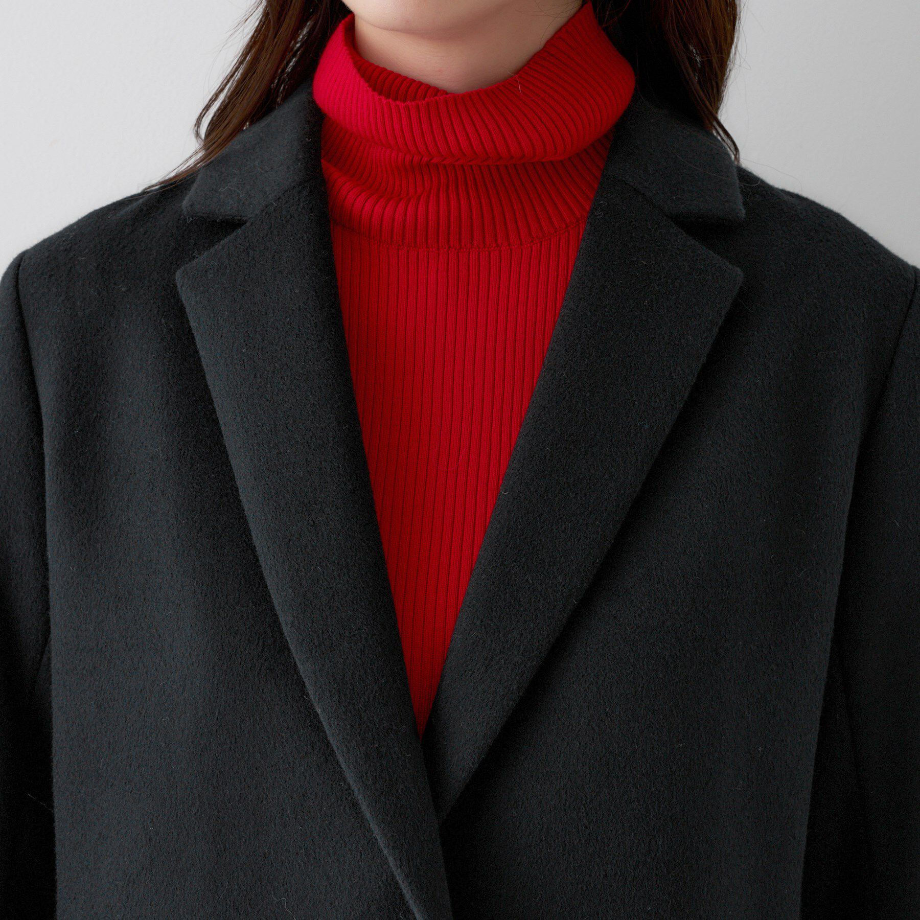 UNTITLED「【スタイリッシュ／オンオフ兼用】ウールチェスターコート」|チェスターコート|