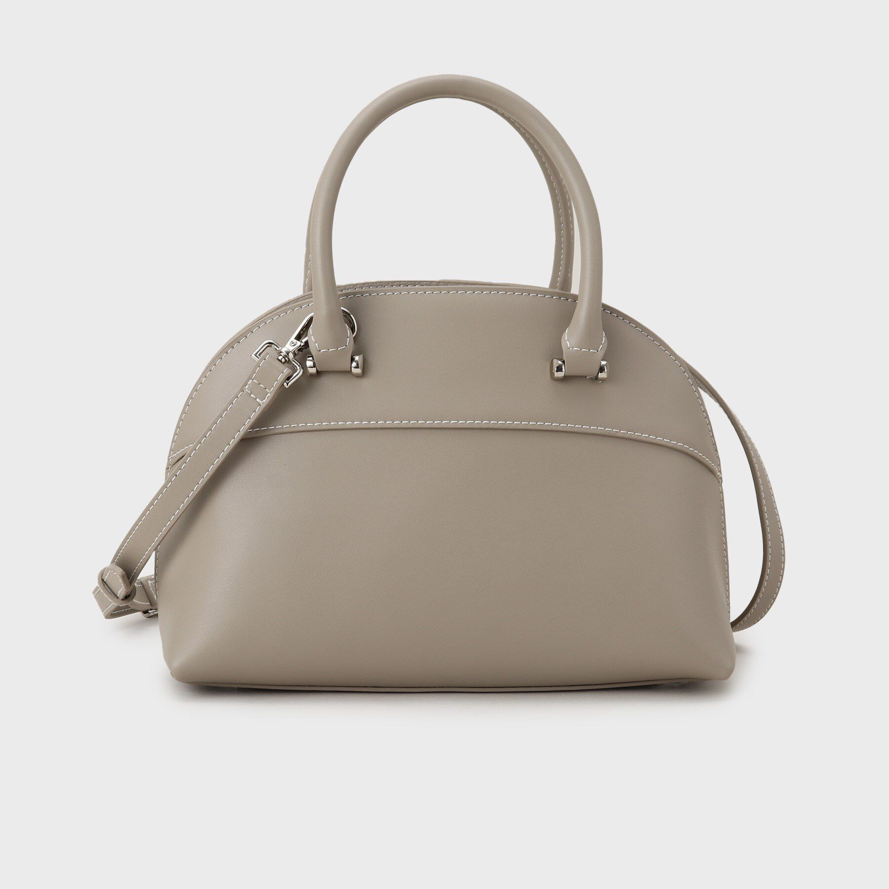 UNTITLED「スプリットレザーラウンドボストンバッグ」|ボストンバッグ|