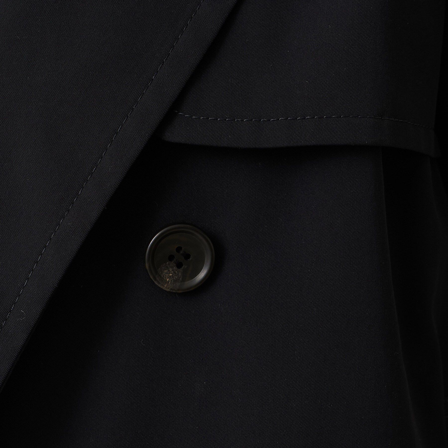 UNTITLED「【定番人気/はっ水/洗える】タスランショートトレンチコート」|トレンチコート|