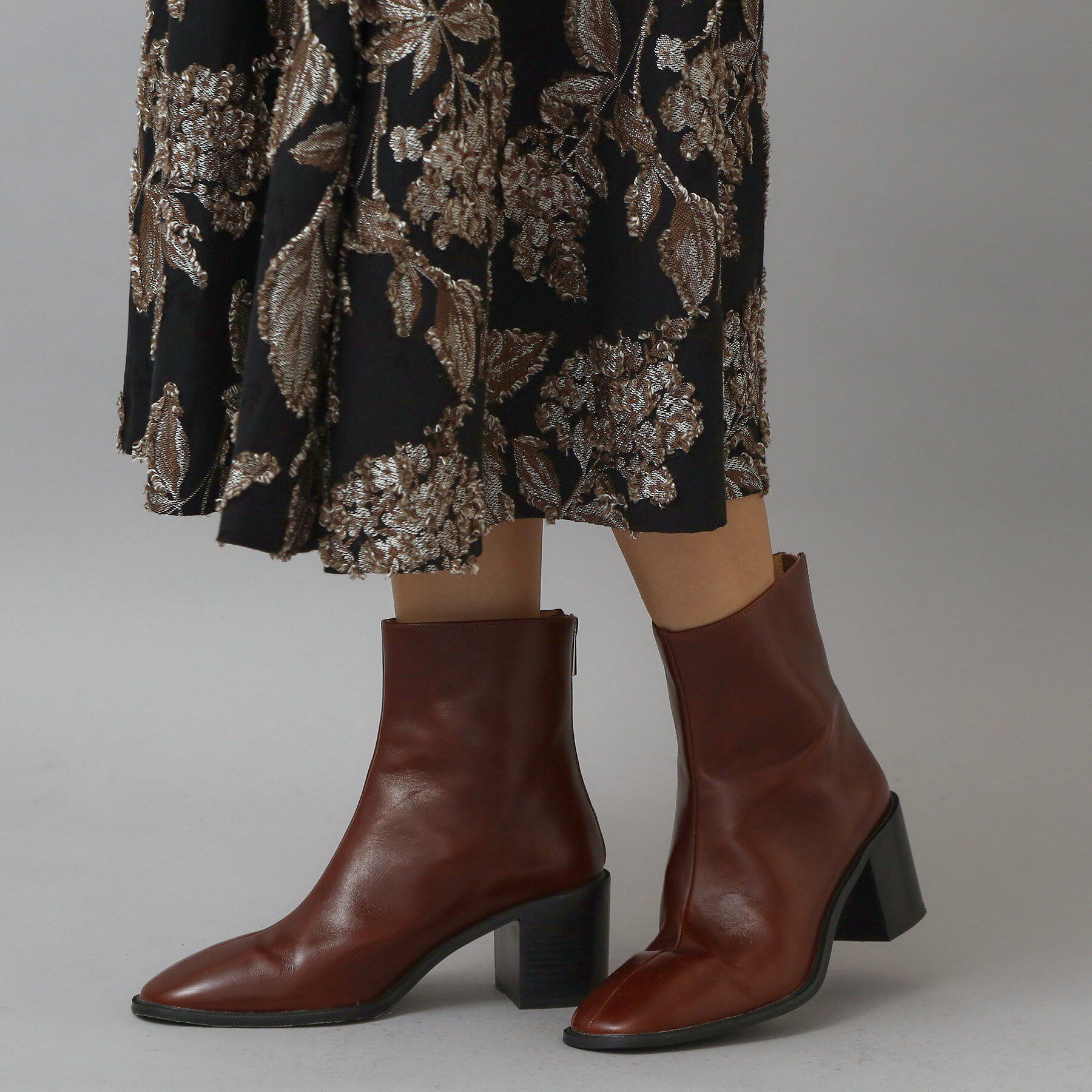 DRESSTERIOR「ショートブーツ」|ショートブーツ|ブラウン(043)