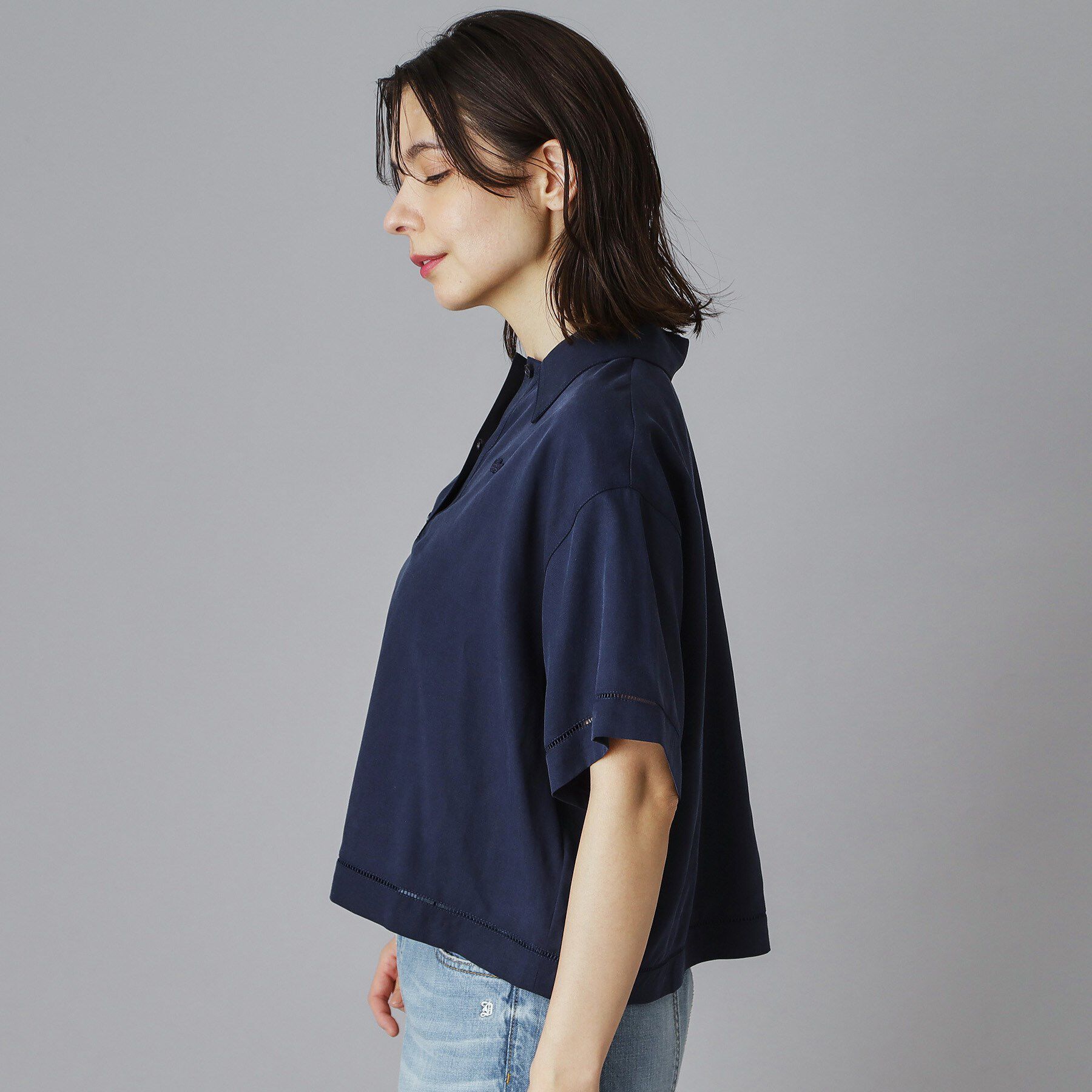 DRESSTERIOR「LACOSTE（ラコステ）ワイドポロシャツ」|ポロシャツ|