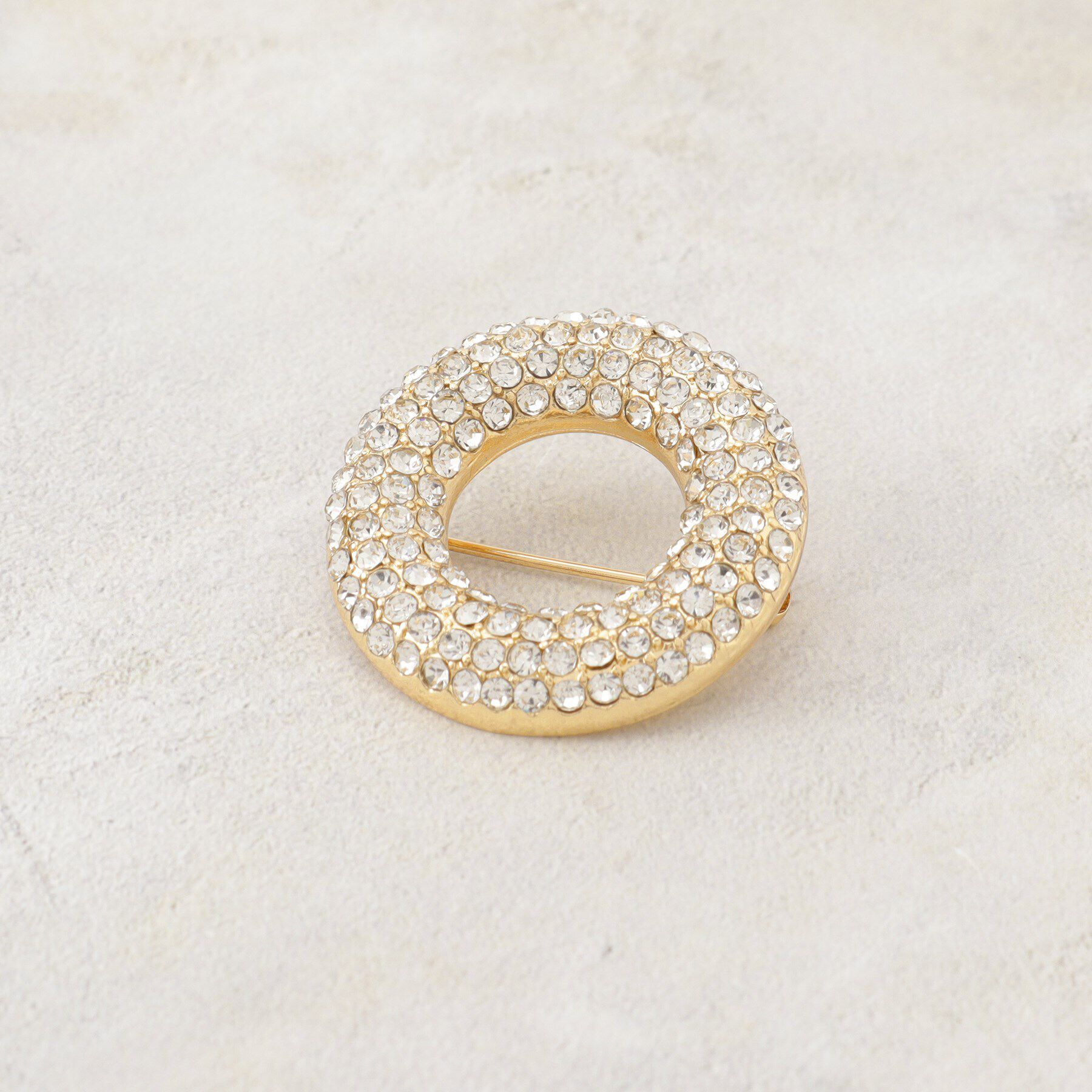 grove「サークルビジューブローチ【入卒対応可】」|ブローチ・コサージュ|ゴールド(007)