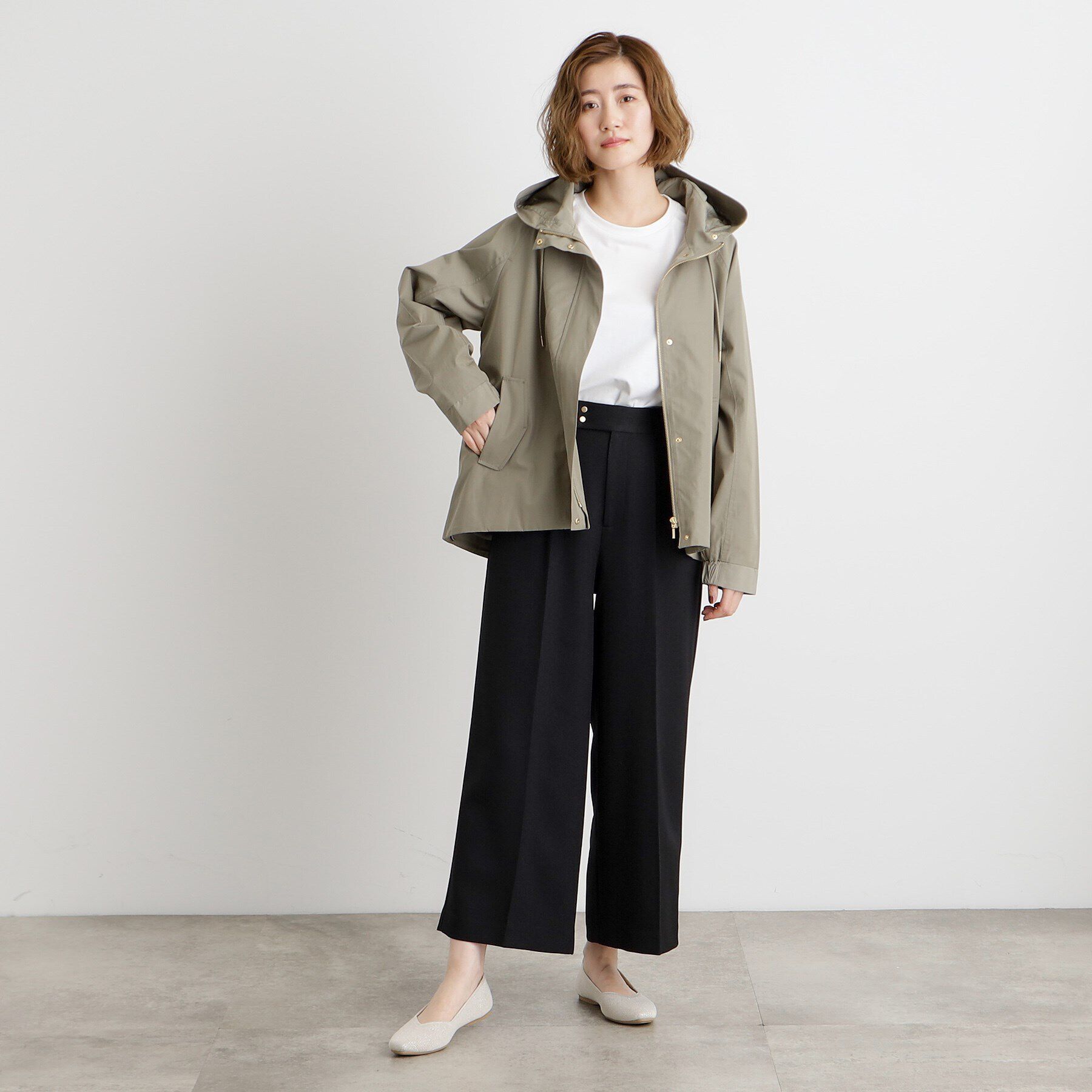 grove「クロップドワイドパンツ」|その他|