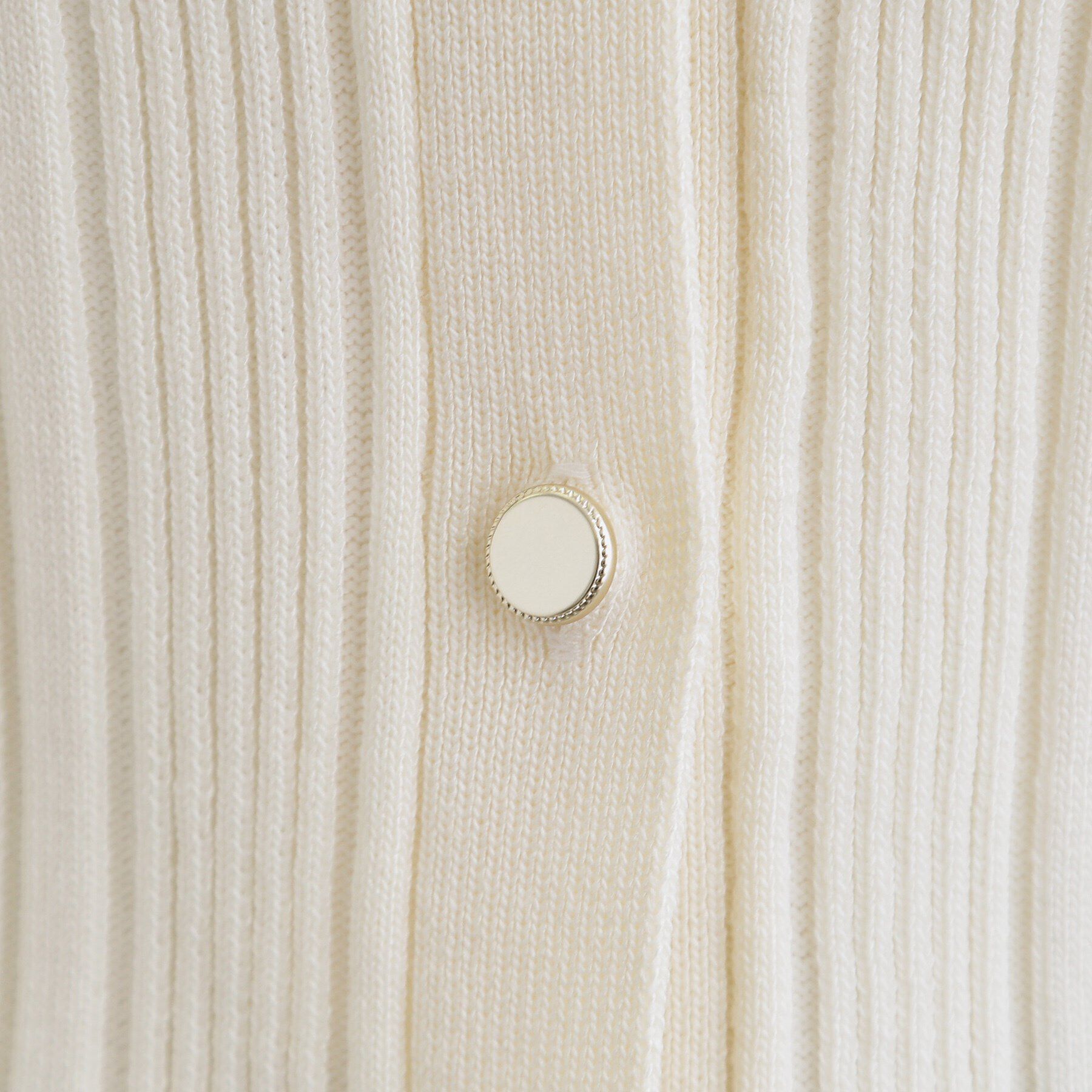 grove「ワイドリブポロニット」|ニット・セーター|