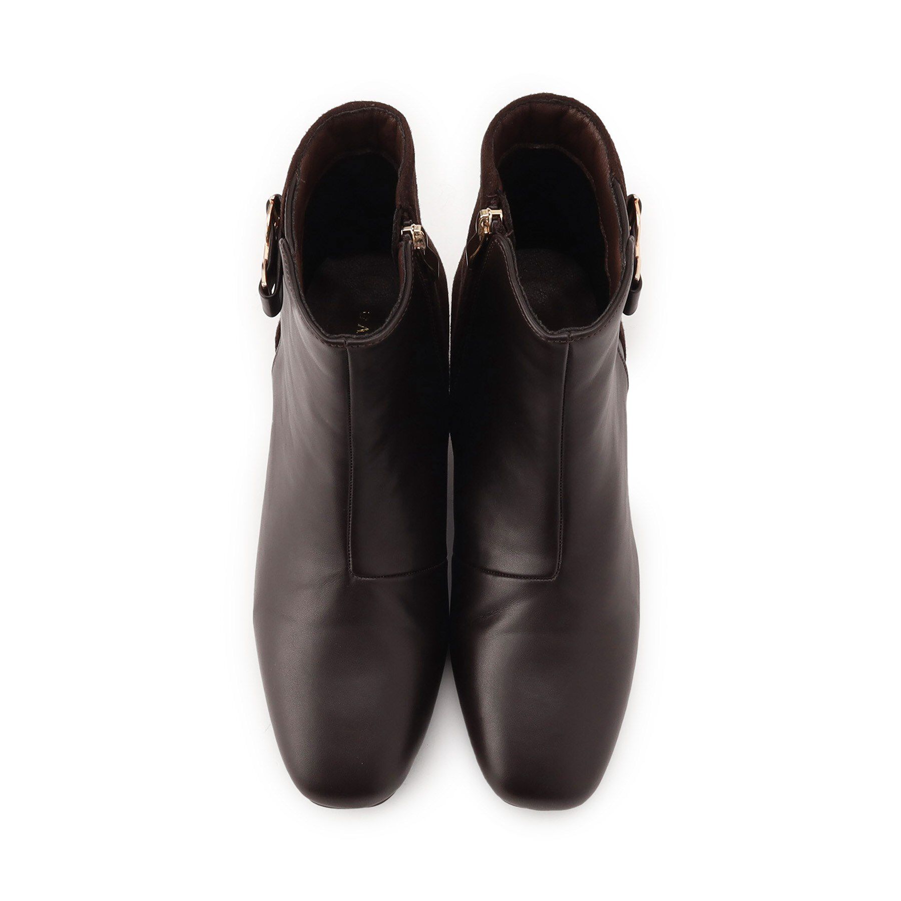 grove「【人間工学/優しい履き心地】メタルビットショートブーツ」|ショートブーツ|