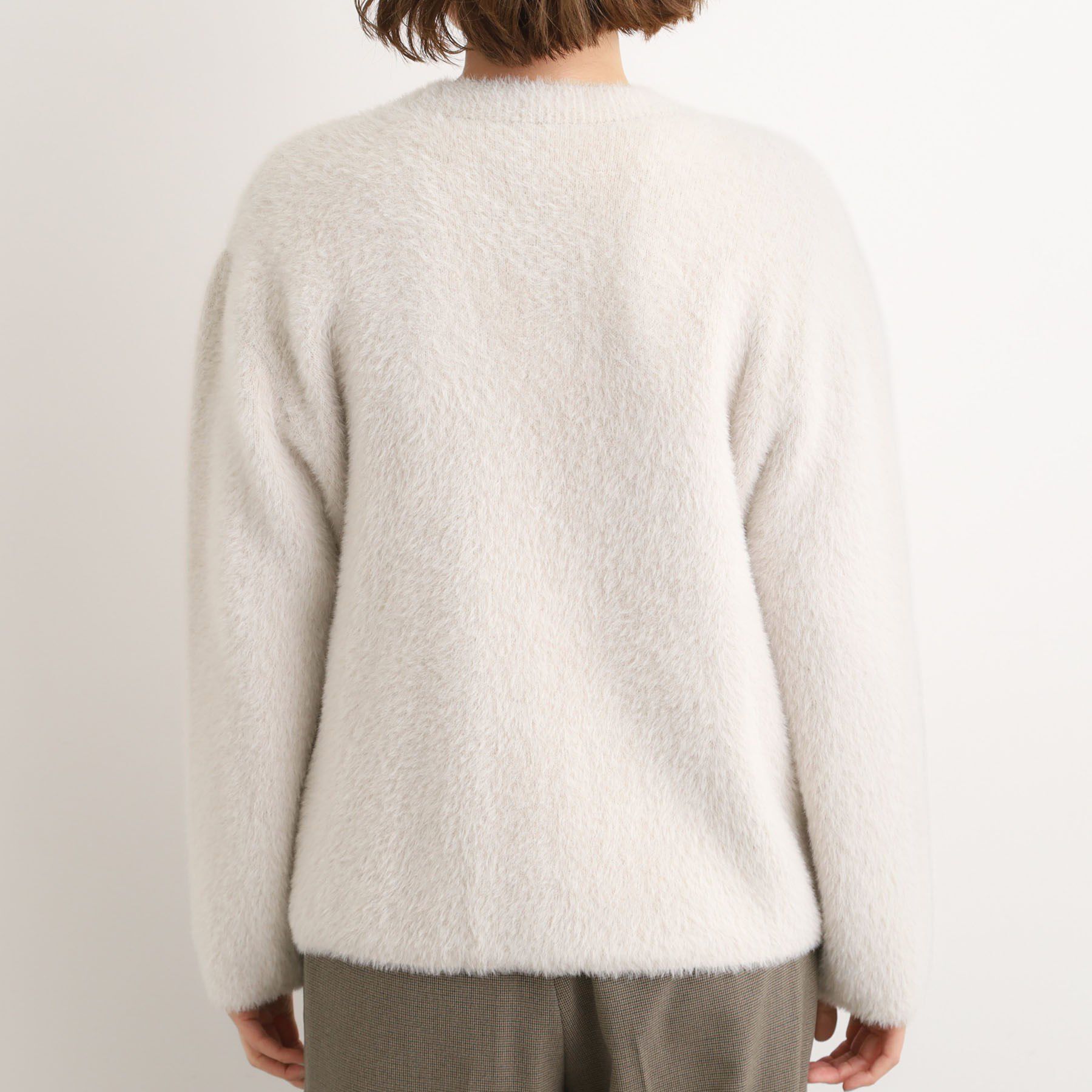 grove「軽やかフェザーで魅せる、クラシカルな主役カーディガン」|カーディガン|