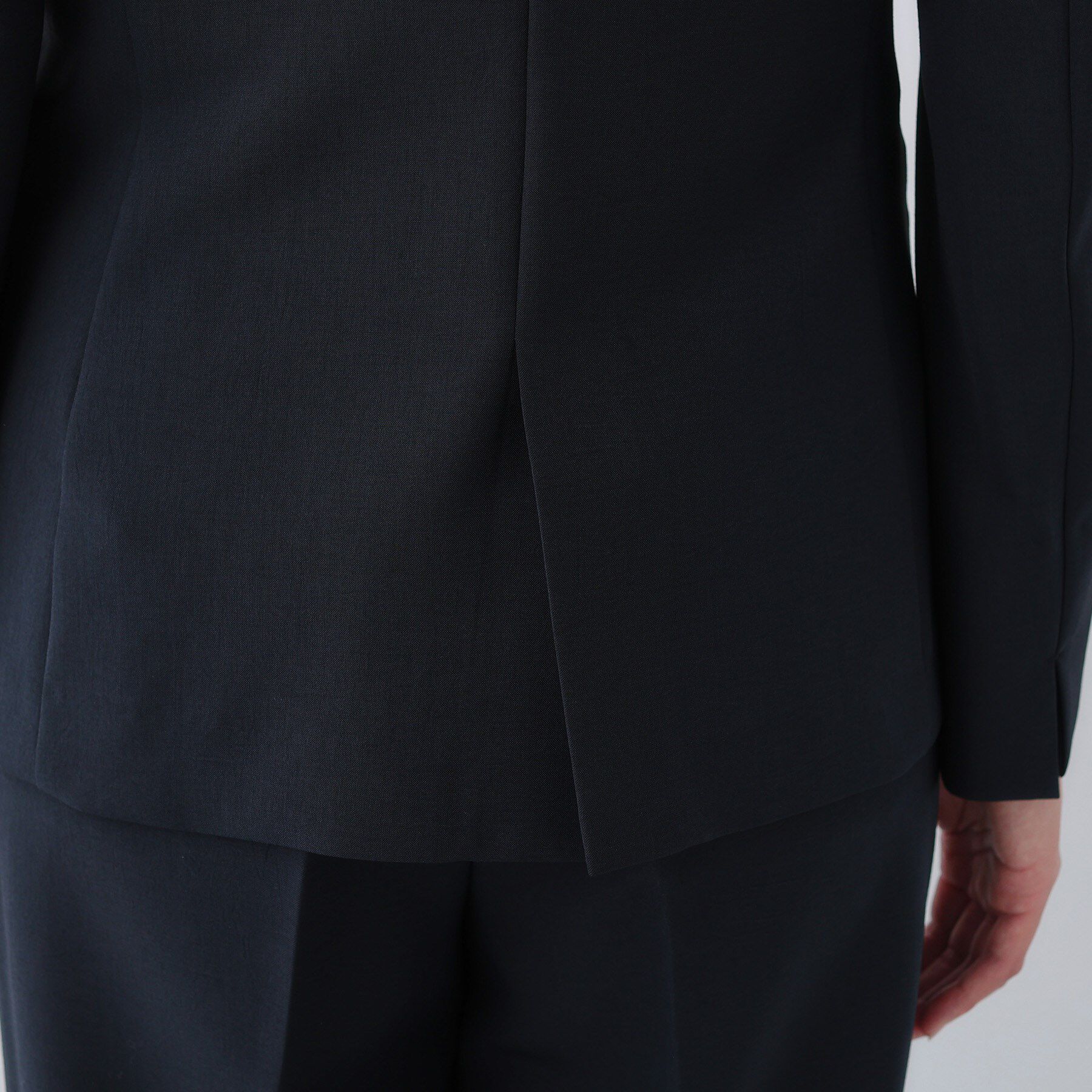 INDIVI「【定番スーツ／UVケア／洗える】ウール調テーラードジャケット」|スーツ|