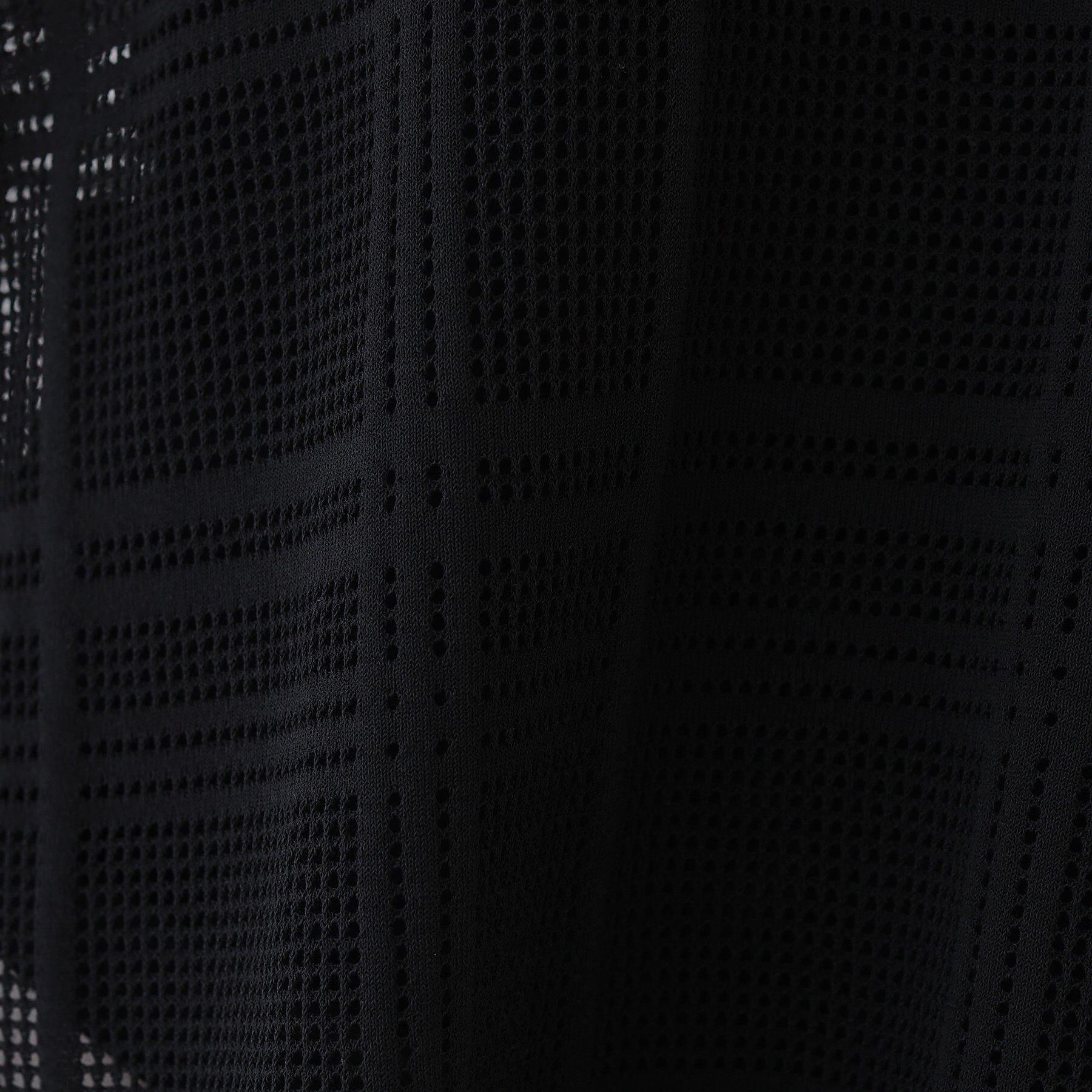 INDIVI「【洗える】メッシュチェック柄ニット」|ニット・セーター|