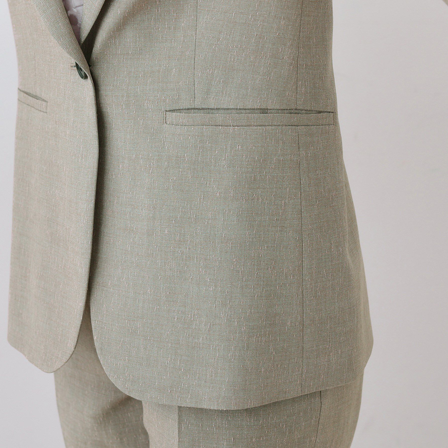 INDIVI「【日本製】リネンライクテーラードジャケット」|テーラードジャケット|