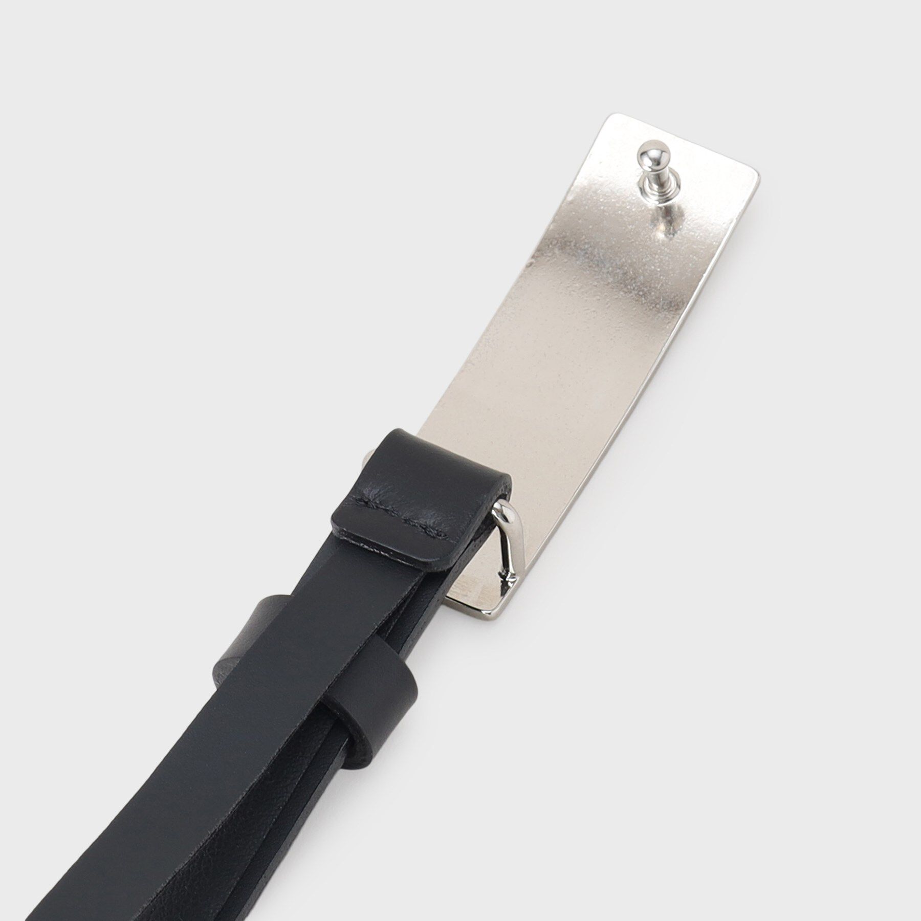 INDIVI「プレートバックルベルト」|ベルト|