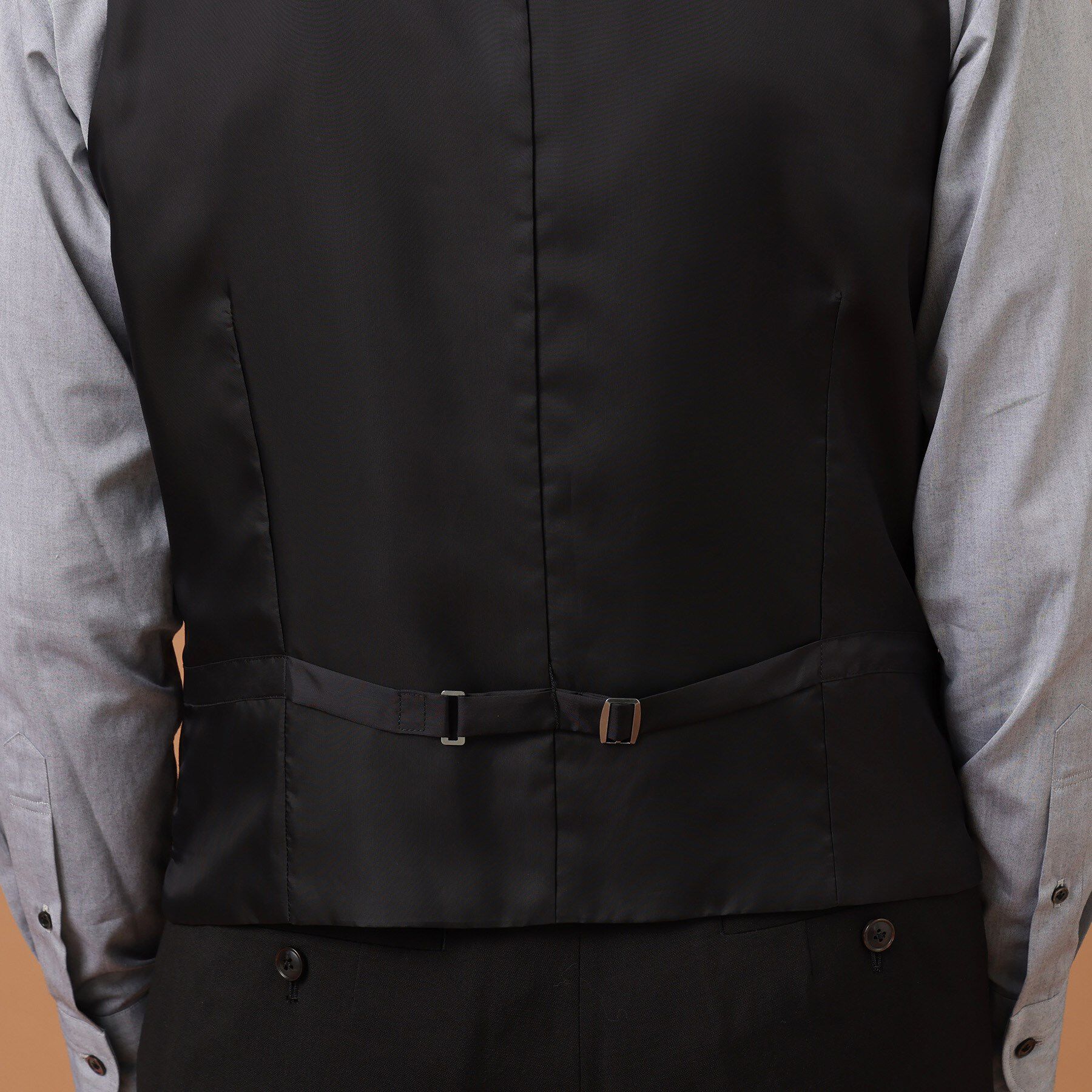 40CARATS&525「【Sサイズ～】ディープブラック ヴェスト」|スーツ|