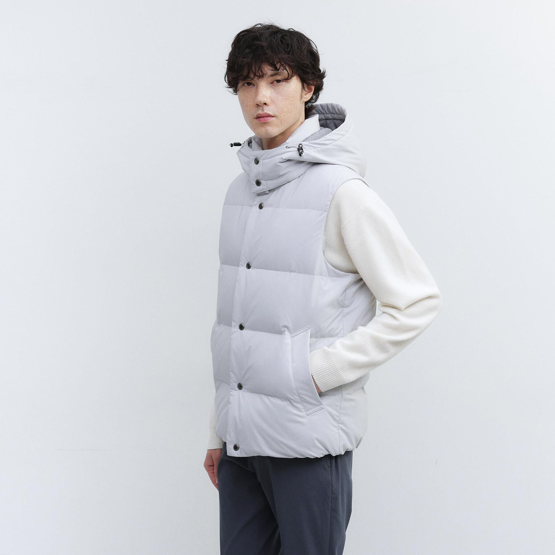 TAKEO KIKUCHI「【袖取り外し可】デタッチャブル ダウンブルゾン」|ダウン|